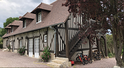 Restauration d’une longère avec création d’un escalier en pignon