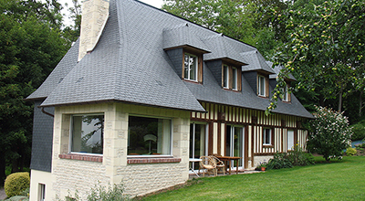 Construction d’une longère sur sous-sol avec vue mer à Deauville