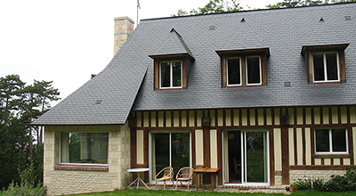 Construction d’une longère sur sous-sol avec vue mer à Deauville