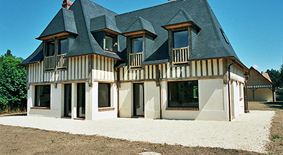 Maison en bord de mer