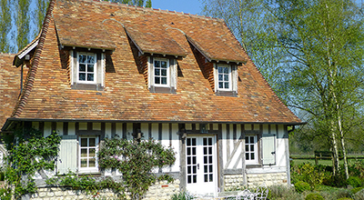 Construction d’une maison en matériaux anciens dans le Calvados