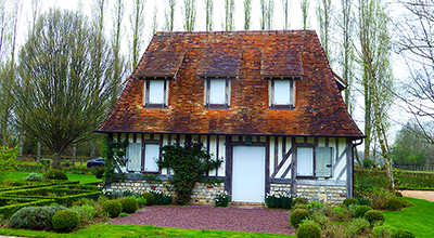 Construction d’une maison en matériaux anciens dans le Calvados