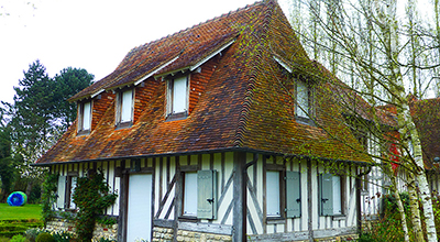 Construction d’une maison en matériaux anciens dans le Calvados