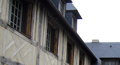 Construction d’un manoir. Région Tourgeville.