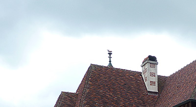 Maison en pierre et colombage. Région Bellou – Livarot. Département 14 (Calvados).