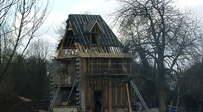 Reconditionnement complet d’un manoir région Cormeilles et extension, avant, pendant et après travaux.