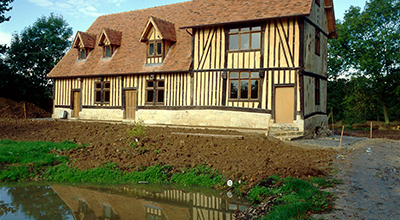 Restauration et extension d’une maison région Bolbec (Seine Maritime)