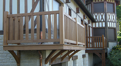 Création d’un balcon vue mer sur une construction Volkaert