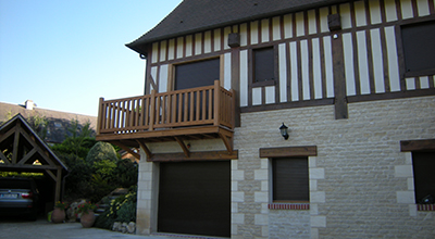 Création d’un balcon vue mer sur une construction Volkaert